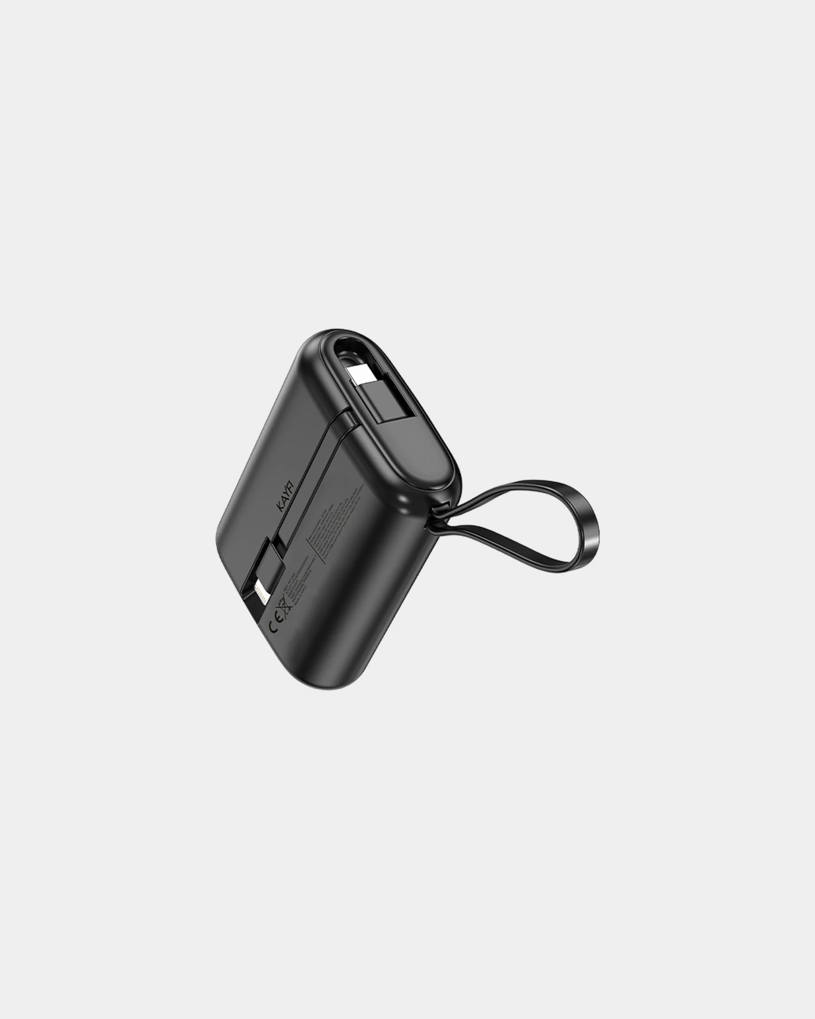 Batterie 10 000 mAh avec câbles intégrés à personnaliser - 1